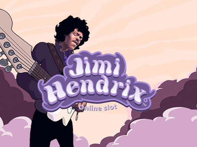 Spielautomat mit einem Musikthema Jimi Hendrix